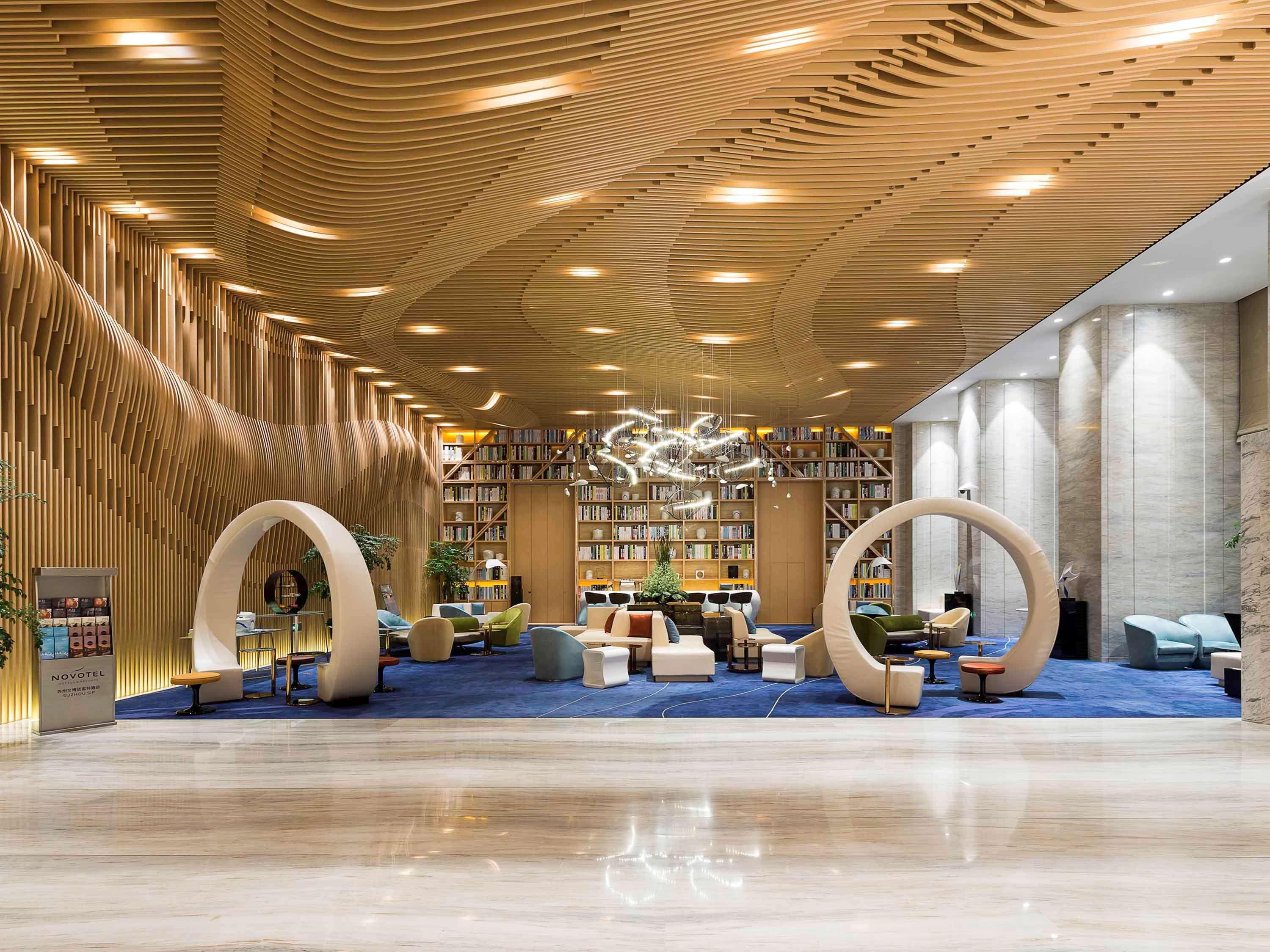 Novotel Jinji Lake Suzhou Sip Экстерьер фото