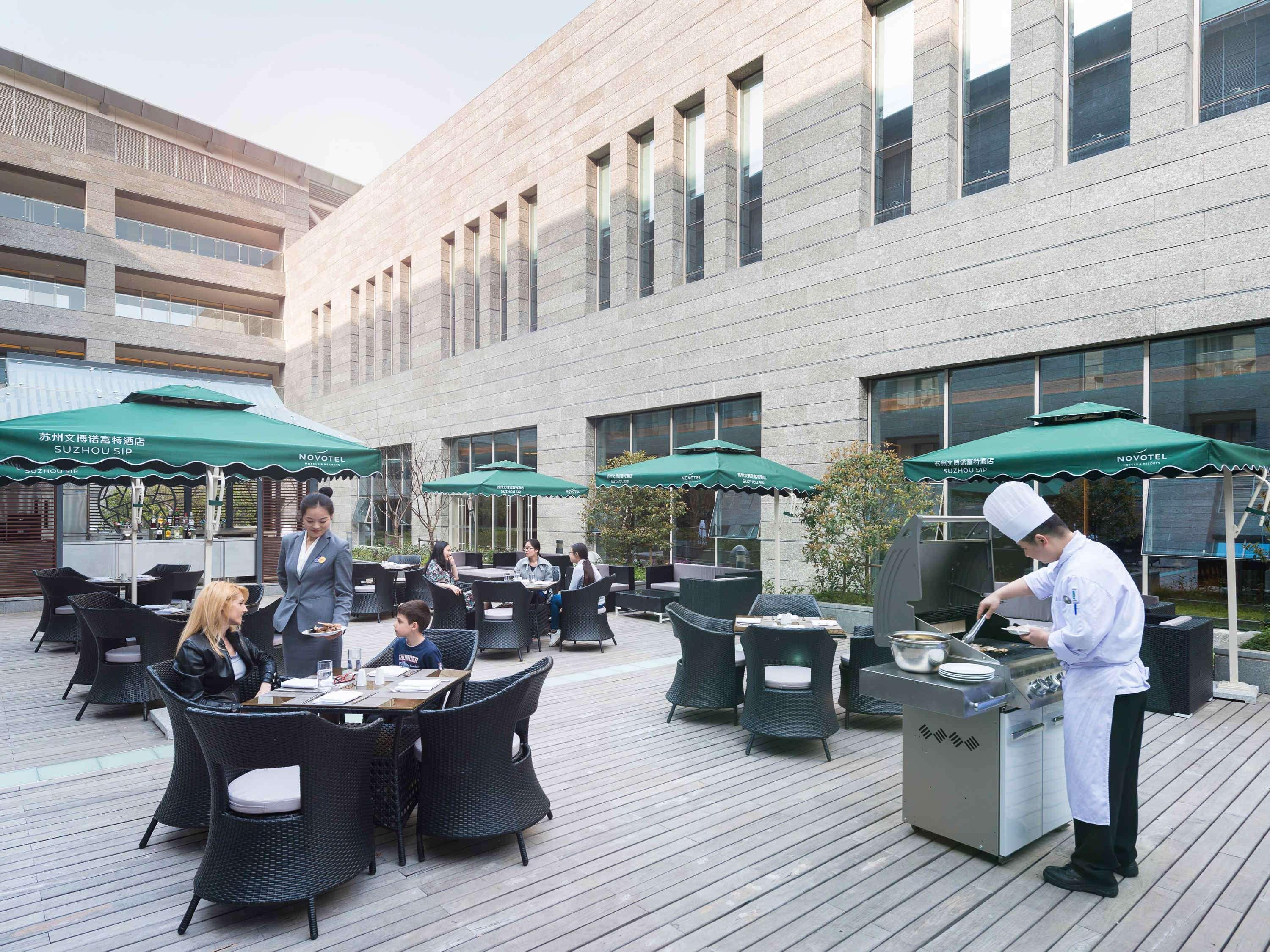 Novotel Jinji Lake Suzhou Sip Экстерьер фото