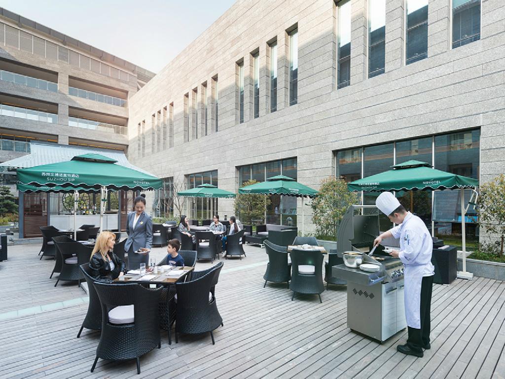 Novotel Jinji Lake Suzhou Sip Экстерьер фото